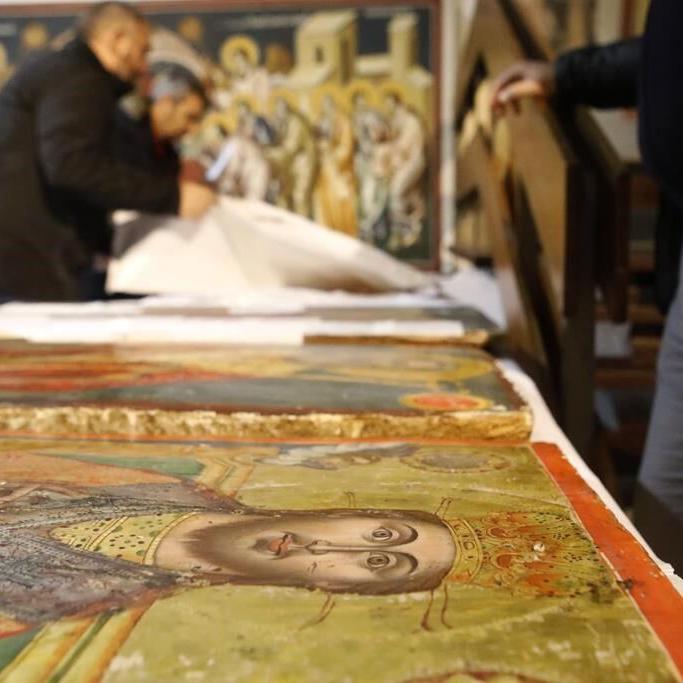 Albania returns 20 stolen icons to neighboring North Macedonia